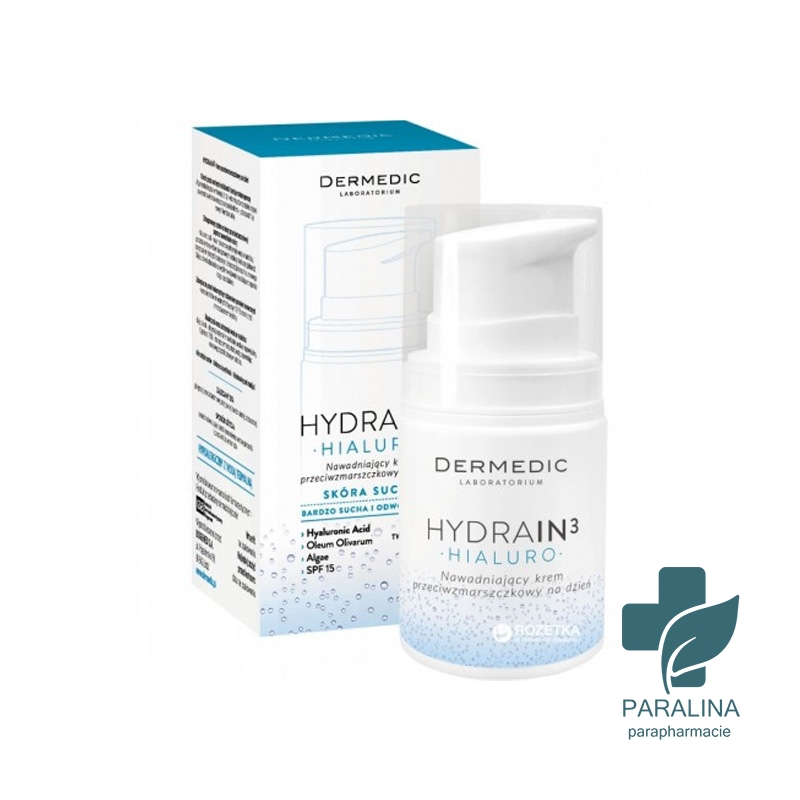 DERMEDIC Hydrain 3 Crème De Jour Hydratante anti age , 55g